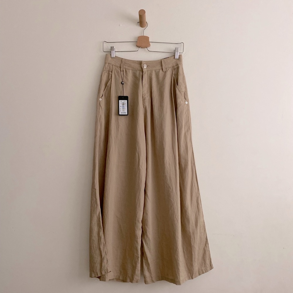 Emporio Armani linen trousers
